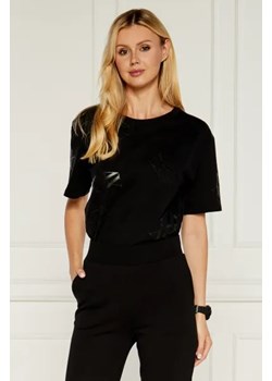 Armani Exchange T-shirt | Cropped Fit ze sklepu Gomez Fashion Store w kategorii Bluzki damskie - zdjęcie 173848034