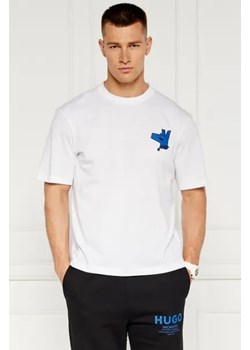 Hugo Blue T-shirt Nollico | Regular Fit ze sklepu Gomez Fashion Store w kategorii T-shirty męskie - zdjęcie 173848064
