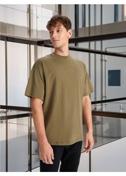 Sinsay - Koszulka oversize - zielony ze sklepu Sinsay w kategorii T-shirty męskie - zdjęcie 173849330