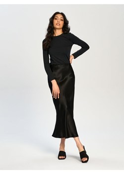 Sinsay - Koszulka z długimi rękawami - czarny ze sklepu Sinsay w kategorii Bluzki damskie - zdjęcie 173849354