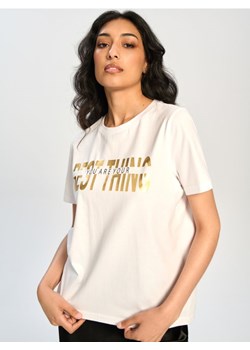 Sinsay - Koszulka z nadrukiem - biały ze sklepu Sinsay w kategorii Bluzki damskie - zdjęcie 173849401
