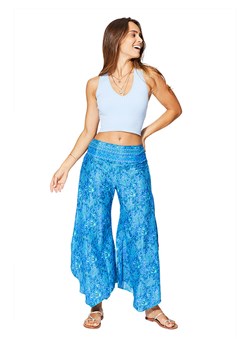 Aller Simplement Spodnie w kolorze niebieskim ze sklepu Limango Polska w kategorii Spodnie damskie - zdjęcie 173849773