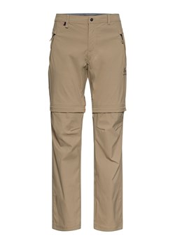 Odlo Spodnie funkcyjne  Zipp-Off &quot;Wedgemount&quot; w kolorze beżowym ze sklepu Limango Polska w kategorii Spodnie męskie - zdjęcie 173849833