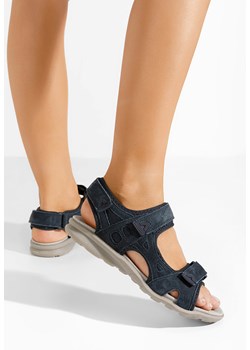 Granatowe sandały sportowe damskie Rhonda ze sklepu Zapatos w kategorii Sandały damskie - zdjęcie 173851024