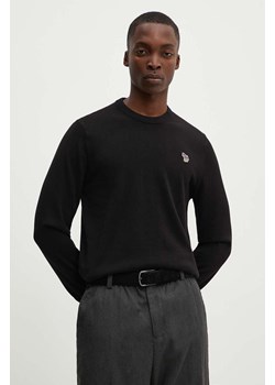 PS Paul Smith sweter bawełniany kolor czarny lekki M2R.200YZ.L21858 ze sklepu ANSWEAR.com w kategorii Swetry męskie - zdjęcie 173851991