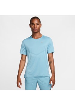 Męska koszulka z krótkim rękawem do biegania Dri-FIT Nike Rise 365 - Niebieski ze sklepu Nike poland w kategorii T-shirty męskie - zdjęcie 173852401