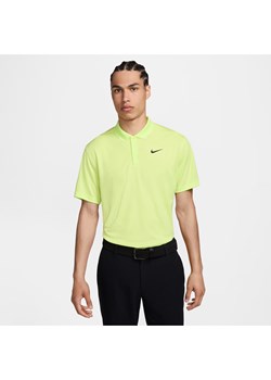 Męska koszulka polo do golfa Nike Dri-FIT Victory - Żółty ze sklepu Nike poland w kategorii T-shirty męskie - zdjęcie 173852420