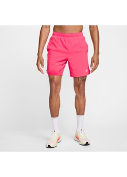 Męskie spodenki do biegania z wszytą bielizną Dri-FIT Nike Challenger 18 cm - Różowy ze sklepu Nike poland w kategorii Spodenki męskie - zdjęcie 173852423