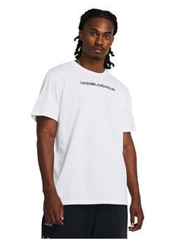 Under Armour Koszulka &quot;Logo&quot; w kolorze białym ze sklepu Limango Polska w kategorii T-shirty męskie - zdjęcie 173852470