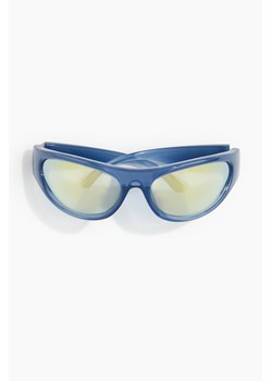 H & M - Okulary przeciwsłoneczne - Niebieski ze sklepu H&M w kategorii Okulary przeciwsłoneczne męskie - zdjęcie 173852503