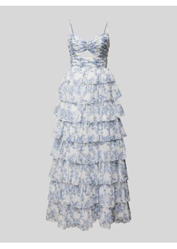 Sukienka wieczorowa z efektem stopniowania ze sklepu Peek&Cloppenburg  w kategorii Sukienki - zdjęcie 173852564