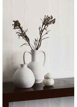 H & M - Mały wazon z kamionki - Biały ze sklepu H&M w kategorii Wazony - zdjęcie 173854442