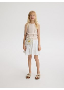 Reserved - Szorty imitujące spódnicę - biały ze sklepu Reserved w kategorii Spodenki dziewczęce - zdjęcie 173855131