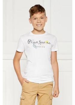 Pepe Jeans London T-shirt | Regular Fit ze sklepu Gomez Fashion Store w kategorii T-shirty chłopięce - zdjęcie 173856460