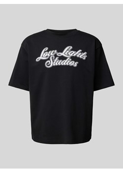 T-shirt z nadrukiem z logo model ‘SHUTTER’ ze sklepu Peek&Cloppenburg  w kategorii T-shirty męskie - zdjęcie 173857043