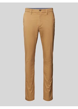 Chinosy o kroju slim fit z kieszeniami z tyłu ze sklepu Peek&Cloppenburg  w kategorii Spodnie męskie - zdjęcie 173857051