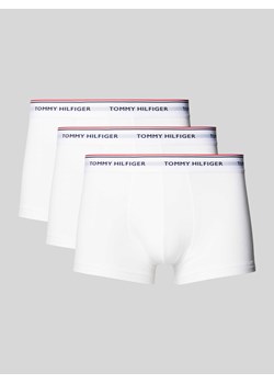 Obcisłe bokserki z elastycznym paskiem z logo w zestawie 3 szt. ze sklepu Peek&Cloppenburg  w kategorii Majtki męskie - zdjęcie 173857113