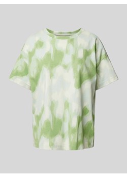 T-shirt o kroju oversized z nadrukiem na całej powierzchni ze sklepu Peek&Cloppenburg  w kategorii Bluzki damskie - zdjęcie 173857153
