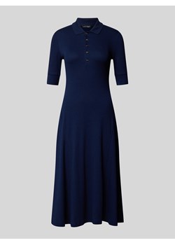 Sukienka polo z rękawem o dł. 1/2 model ‘LILLIANNA’ ze sklepu Peek&Cloppenburg  w kategorii Sukienki - zdjęcie 173857330