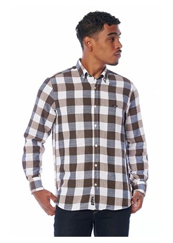Galvanni Koszula - Regular Fit - w kolorze szaro-brązowo-białym ze sklepu Limango Polska w kategorii Koszule męskie - zdjęcie 173857494