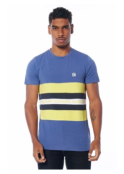Galvanni Koszulka w kolorze niebieskim ze wzorem ze sklepu Limango Polska w kategorii T-shirty męskie - zdjęcie 173857502