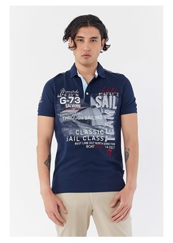 Galvanni Koszulka polo w kolorze granatowym ze sklepu Limango Polska w kategorii T-shirty męskie - zdjęcie 173857553