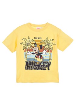 Disney Mickey Mouse Koszulka w kolorze żółtym ze wzorem ze sklepu Limango Polska w kategorii T-shirty chłopięce - zdjęcie 173857674