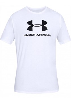 Męski t-shirt z nadrukiem UNDER ARMOUR SPORTSTYLE LOGO SS ze sklepu Sportstylestory.com w kategorii T-shirty męskie - zdjęcie 173859560