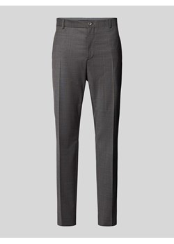 Spodnie o kroju slim fit z kantem ze sklepu Peek&Cloppenburg  w kategorii Spodnie męskie - zdjęcie 173860293