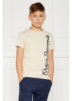 Pepe Jeans London T-shirt | Regular Fit ze sklepu Gomez Fashion Store w kategorii T-shirty chłopięce - zdjęcie 173860744