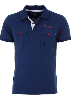 Peak Mountain Koszulka polo w kolorze granatowym ze sklepu Limango Polska w kategorii T-shirty męskie - zdjęcie 173860950