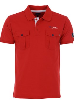 Peak Mountain Koszulka polo w kolorze czerwonym ze sklepu Limango Polska w kategorii T-shirty męskie - zdjęcie 173860953