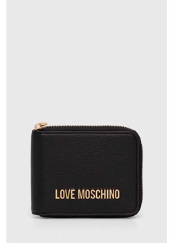 Love Moschino portfel damski kolor czarny JC5639PP1LLD0000 ze sklepu ANSWEAR.com w kategorii Portfele damskie - zdjęcie 173861800