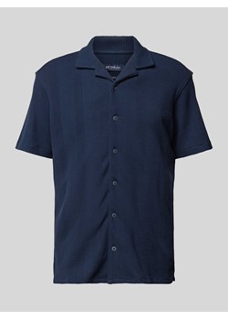 Koszula casualowa o kroju regular fit z kołnierzem z połami ze sklepu Peek&Cloppenburg  w kategorii Koszule męskie - zdjęcie 173863051