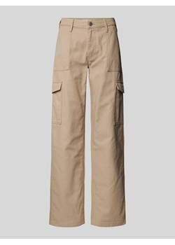 Spodnie cargo o kroju baggy fit ze szlufkami na pasek ze sklepu Peek&Cloppenburg  w kategorii Spodnie damskie - zdjęcie 173863291