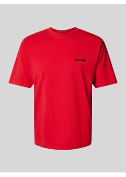 T-shirt z nadrukiem z logo ze sklepu Peek&Cloppenburg  w kategorii T-shirty męskie - zdjęcie 173863484