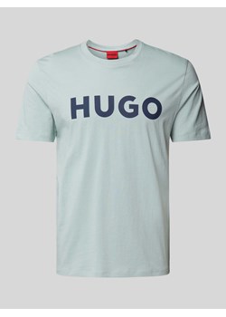 T-shirt z nadrukiem z logo model ‘DULIVIO’ ze sklepu Peek&Cloppenburg  w kategorii T-shirty męskie - zdjęcie 173863784