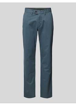 Chinosy o kroju tapered fit z kieszeniami z tyłu ze sklepu Peek&Cloppenburg  w kategorii Spodnie męskie - zdjęcie 173864042