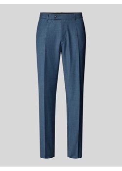 Spodnie do garnituru o kroju tapered fit w kant model ‘Cole’ ze sklepu Peek&Cloppenburg  w kategorii Spodnie męskie - zdjęcie 173864110