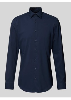 Koszula biznesowa o kroju super slim fit z kołnierzykiem typu kent ze sklepu Peek&Cloppenburg  w kategorii Koszule męskie - zdjęcie 173864223