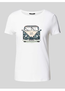 T-shirt z nadrukiem z motywem z logo ze sklepu Peek&Cloppenburg  w kategorii Bluzki damskie - zdjęcie 173864271