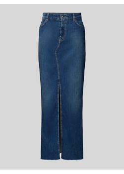 Spódnica jeansowa z rozcięciem ze sklepu Peek&Cloppenburg  w kategorii Spódnice - zdjęcie 173864303