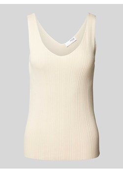 Top z fakturowanym wzorem model ‘TRIXIE’ ze sklepu Peek&Cloppenburg  w kategorii Bluzki damskie - zdjęcie 173864311