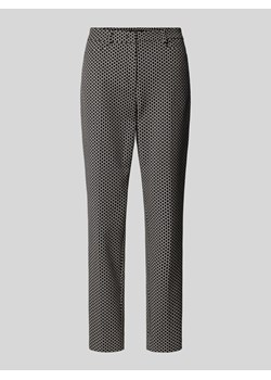 Spodnie materiałowe z wpuszczaną kieszenią ze sklepu Peek&Cloppenburg  w kategorii Spodnie damskie - zdjęcie 173864364
