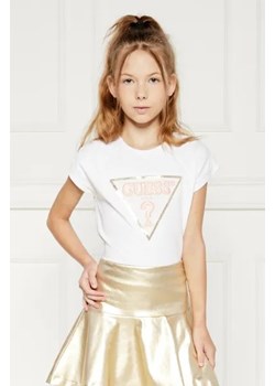 Guess T-shirt | Regular Fit ze sklepu Gomez Fashion Store w kategorii Bluzki dziewczęce - zdjęcie 173864611