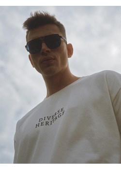 Koszulka PRINCETON Off White S ze sklepu Diverse w kategorii T-shirty męskie - zdjęcie 173865652