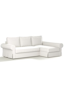 Pokrowiec na sofę Backabro rozkładaną z leżanką ze sklepu dekoria.pl w kategorii Pokrowce na kanapy i fotele - zdjęcie 173868532