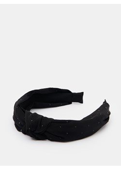 Mohito - Czarna opaska na włosy - czarny ze sklepu Mohito w kategorii Opaski do włosów - zdjęcie 173868790