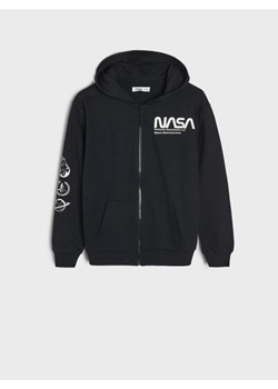Sinsay - Bluza z kapturem NASA - czarny ze sklepu Sinsay w kategorii Bluzy chłopięce - zdjęcie 173869574