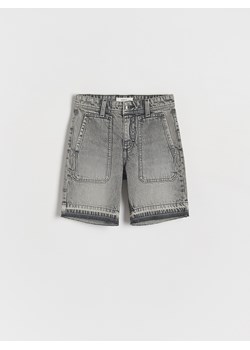 Reserved - Jeansowe szorty - jasnoszary ze sklepu Reserved w kategorii Spodnie chłopięce - zdjęcie 173870062